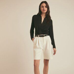 NWT The Low Favorite Bermuda Short | Ivory Sz 14